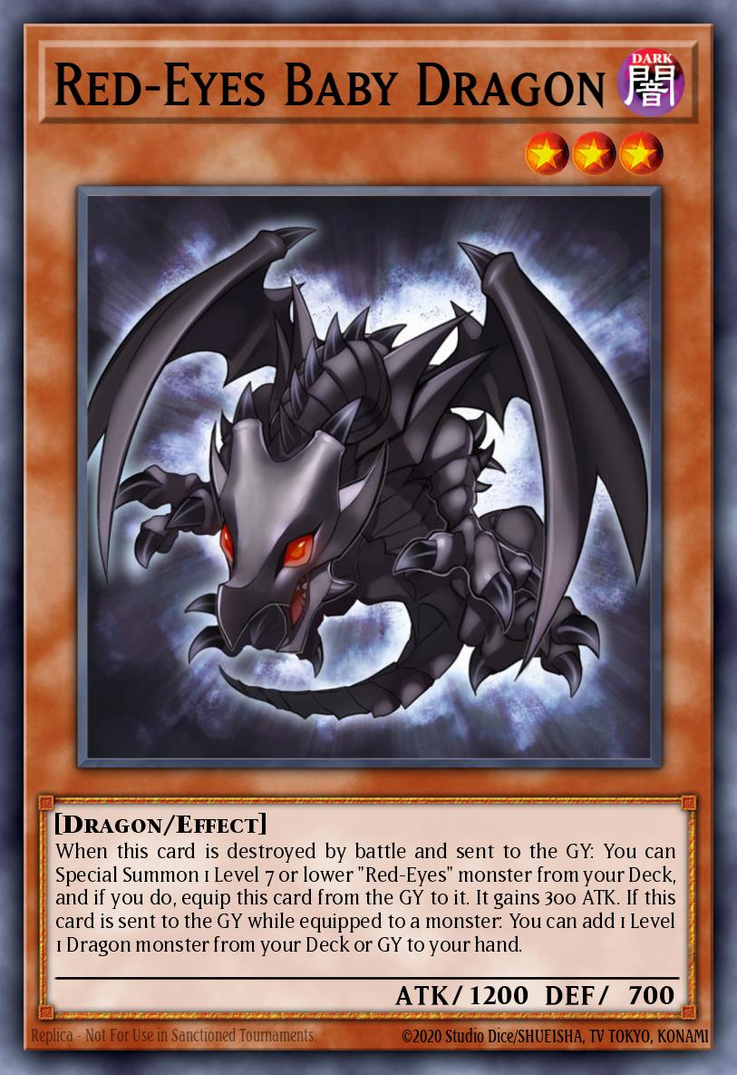Red-Eyes Baby Dragon LEDU-EN001 – Legendary Duelists