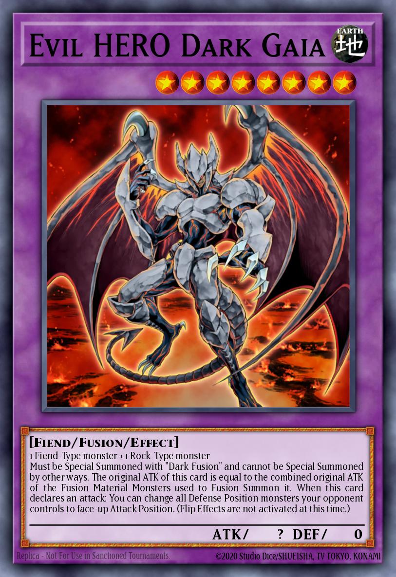 Evil HERO Dark Gaia STP6-EN004 – Speed Duel Tournament Pack 6