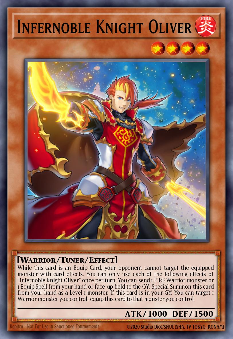 Infernoble Knight Oliver ROTD-EN014 – Rise of the Duelist