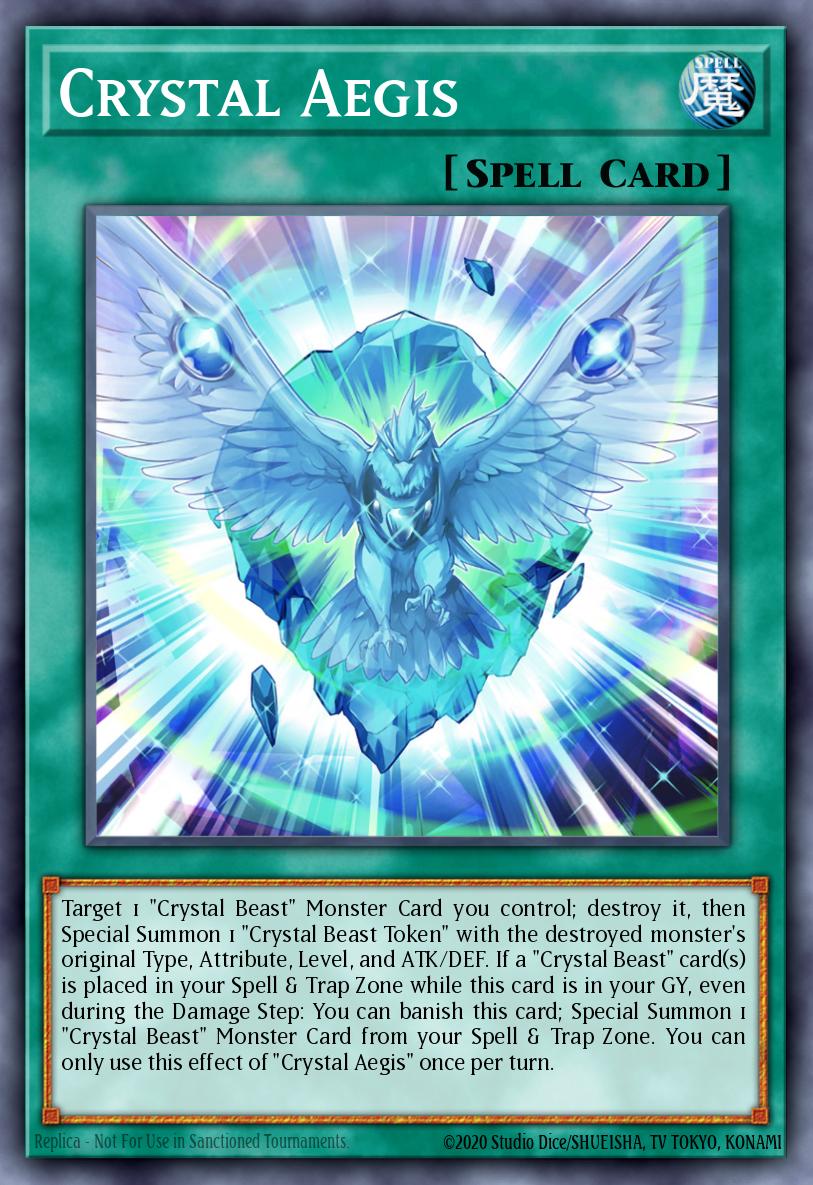 Crystal Aegis SDCB-EN017 – Structure Deck: Legend of the Crystal Beasts