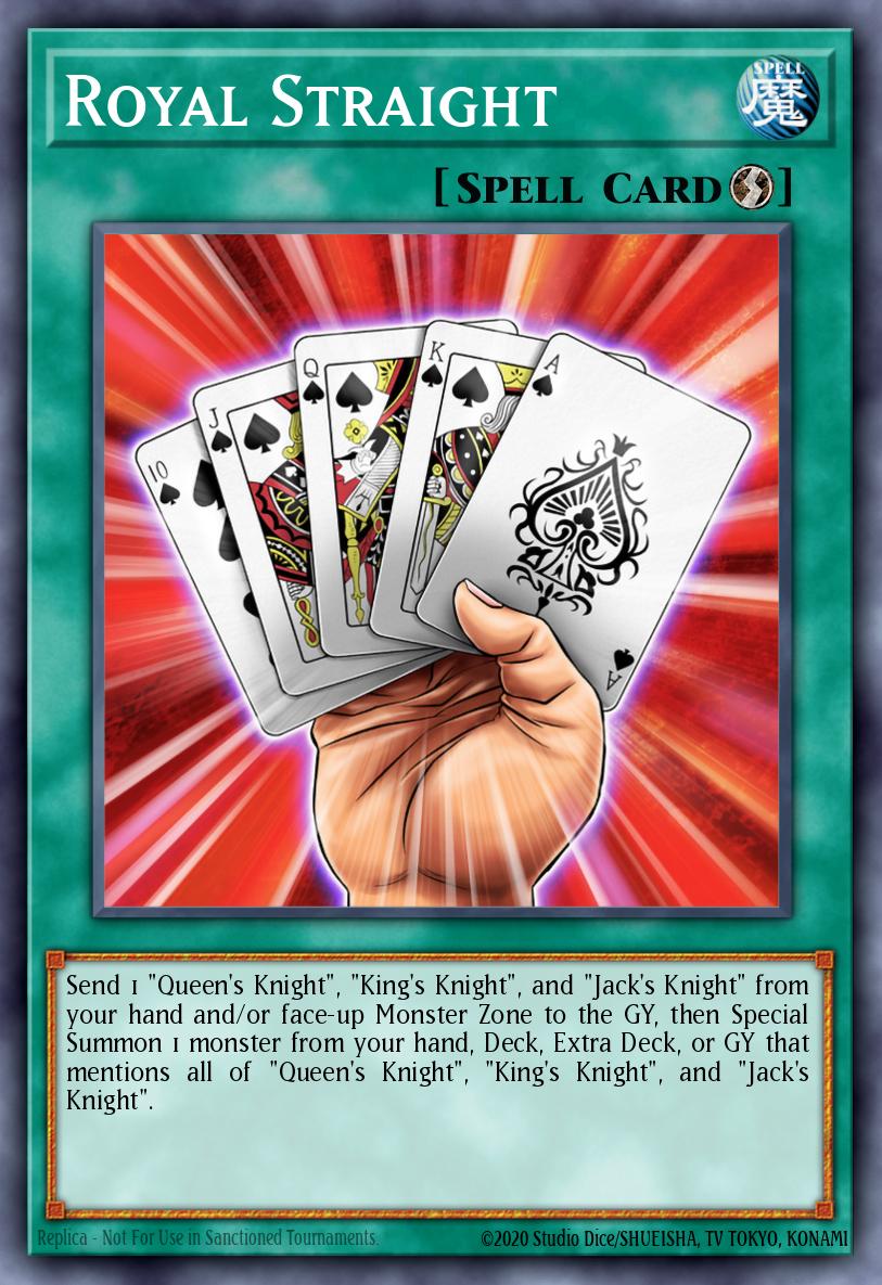 Royal Straight BLCR-EN002 – Battles of Legend: Crystal Revenge