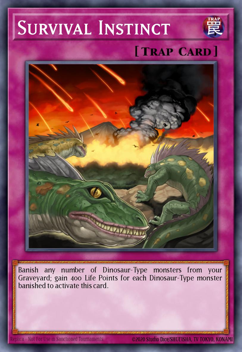 Survival Instinct SD09-EN029 – Structure Deck: Dinosaur's Rage