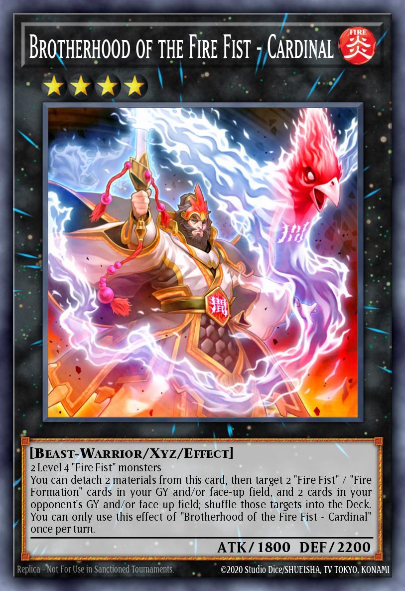 Brotherhood of the Fire Fist - Cardinal MP14-EN031 – 2014 Mega-Tin Mega Pack