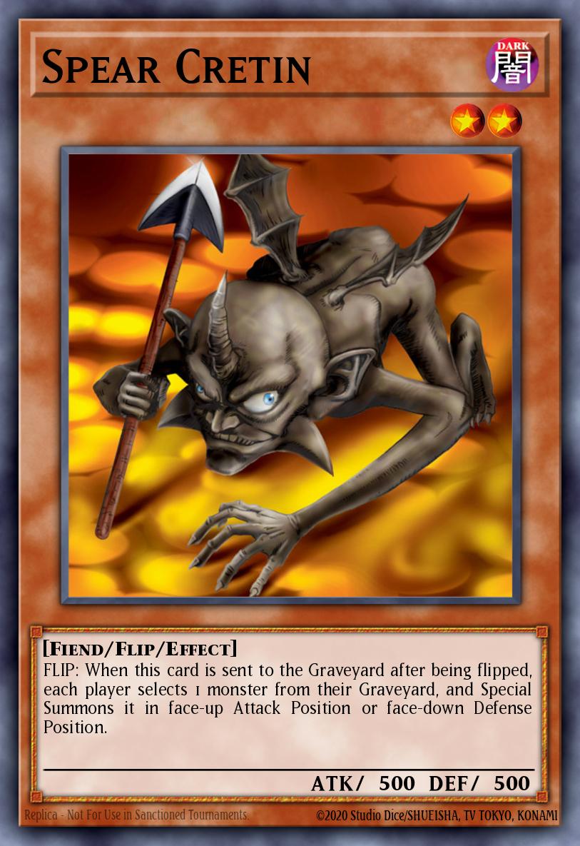 Spear Cretin SDRL-EN005 – Rise of the Dragon Lords Structure Deck