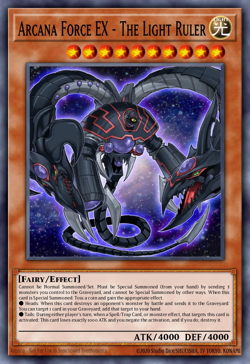 Arcana Force EX - The Light Ruler DT06-EN002 – Duel Terminal 6a