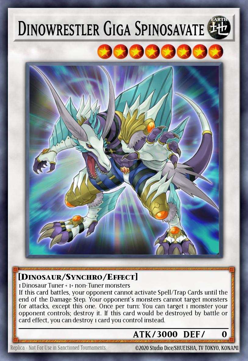 Dinowrestler Giga Spinosavate MP20-EN066 – 2020 Tin of Lost Memories Mega Pack