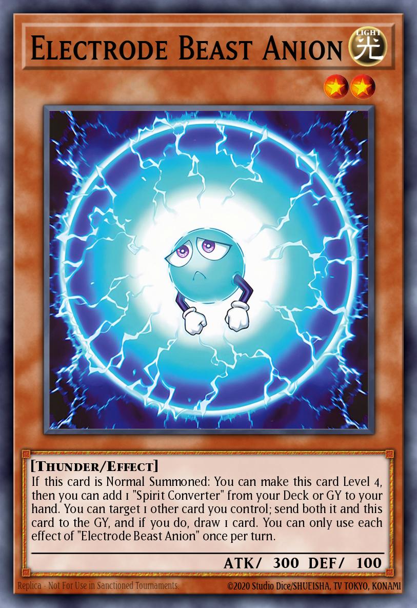 Electrode Beast Anion BLTR-EN033 – Battles of Legend: Terminal Revenge