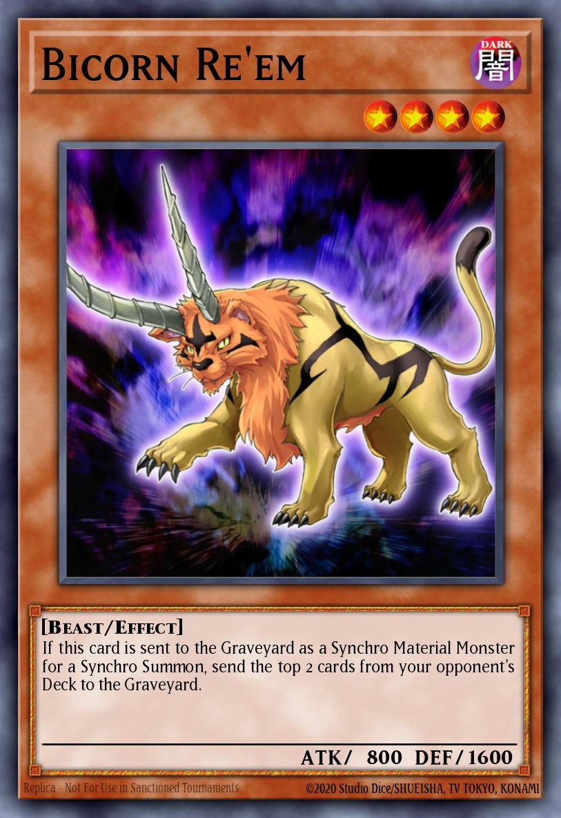 Bicorn Re'em DREV-EN013 – Duelist Revolution