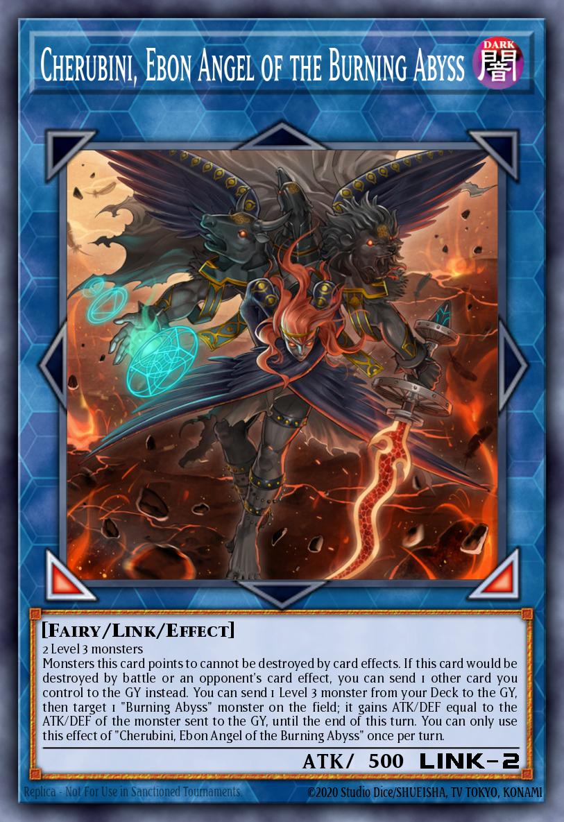 Cherubini, Ebon Angel of the Burning Abyss MP20-EN096 – 2020 Tin of Lost Memories Mega Pack