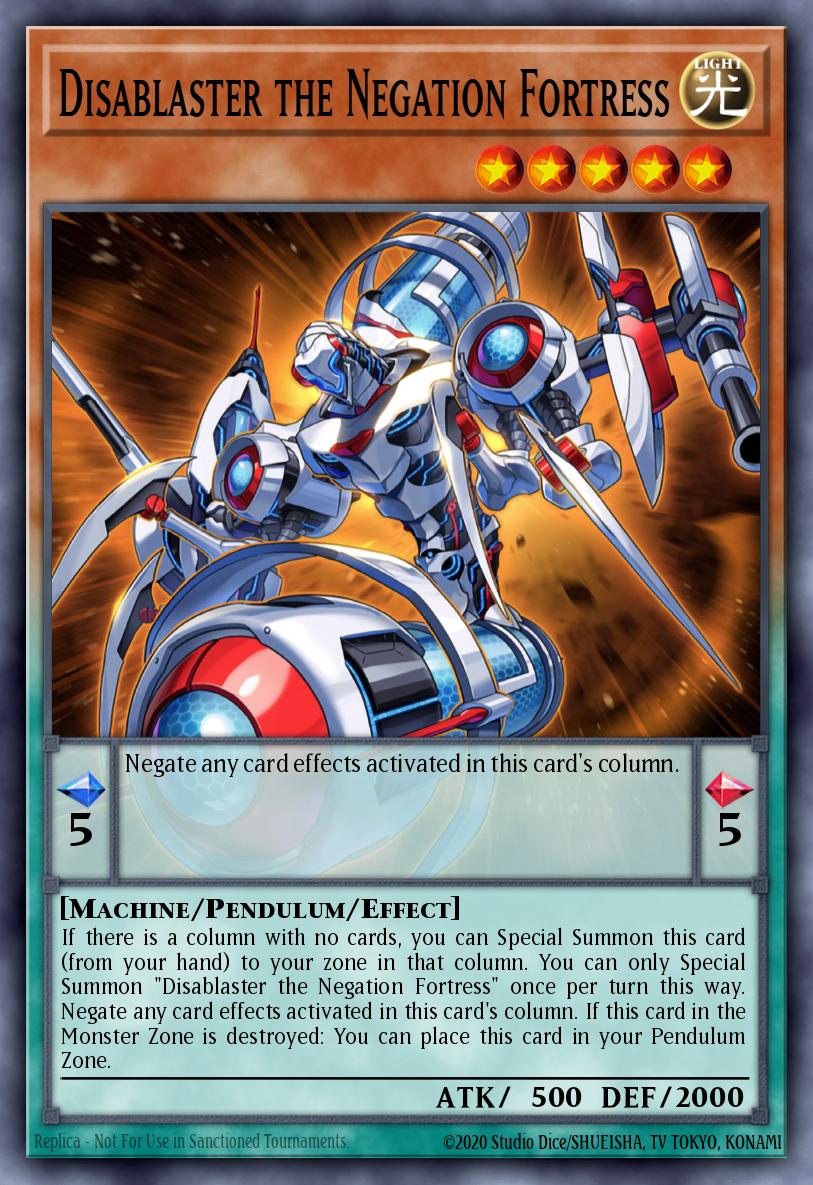 Disablaster the Negation Fortress MP25-EN084 – 2025 Mega-Pack Tin