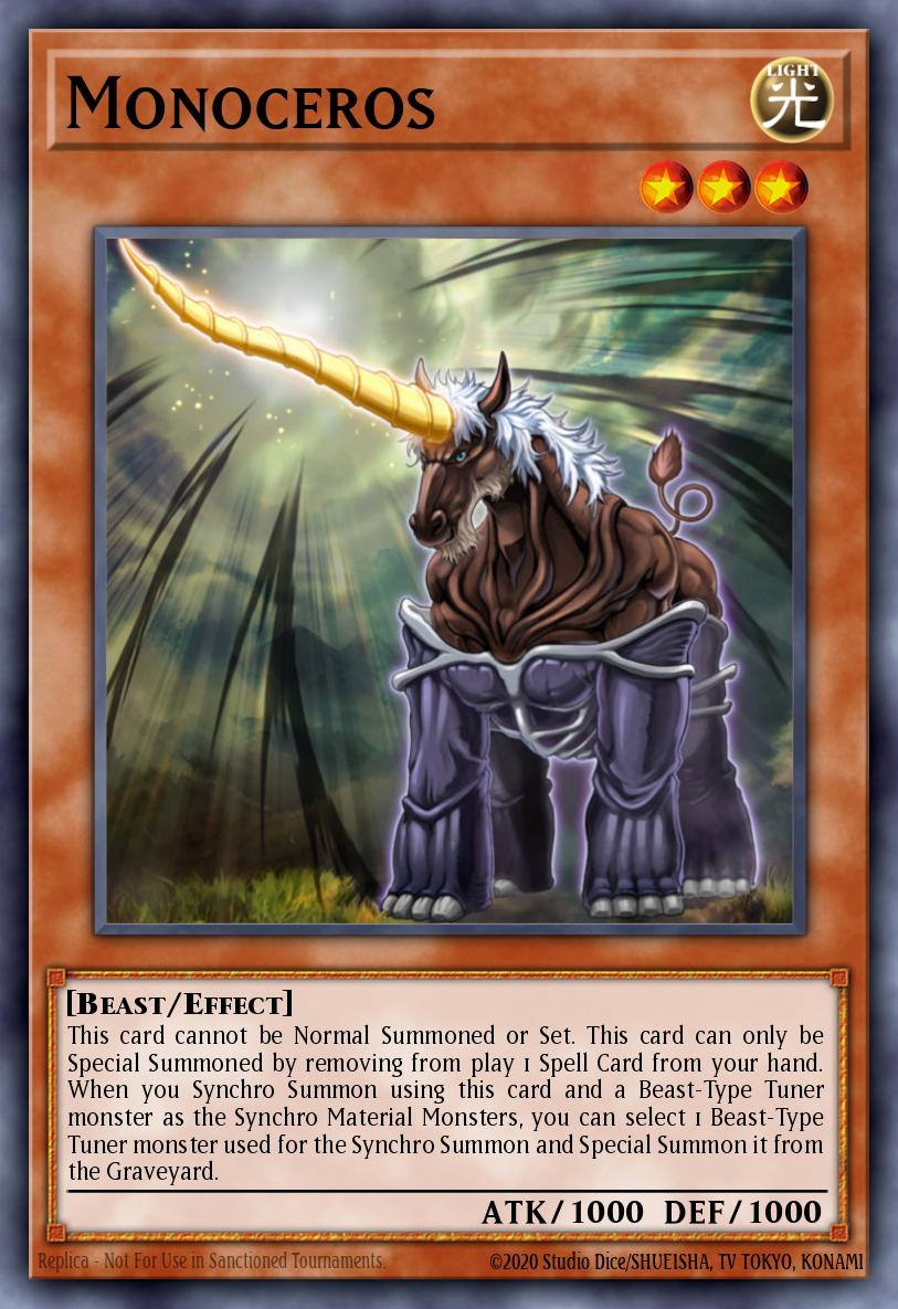 Monoceros DREV-EN010 – Duelist Revolution