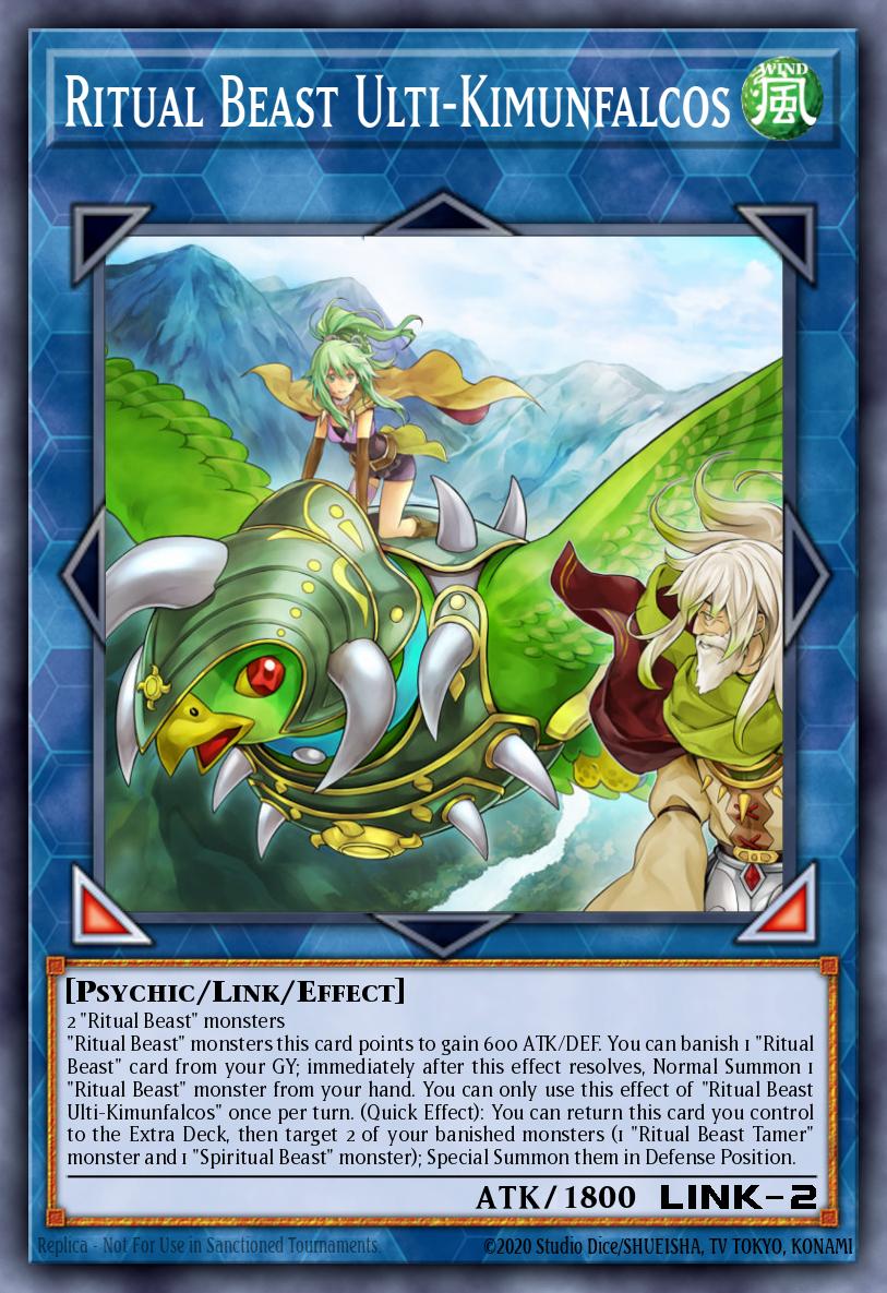 Ritual Beast Ulti-Kimunfalcos BLTR-EN092 – Battles of Legend: Terminal Revenge
