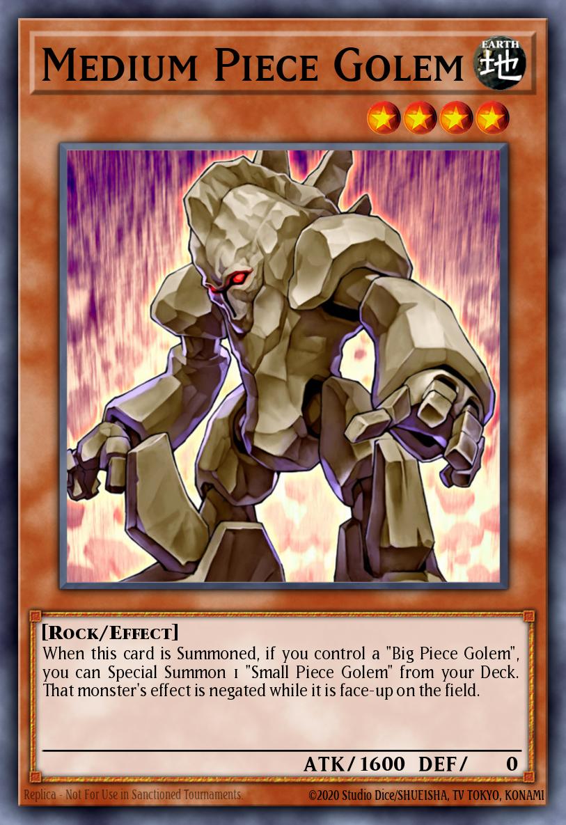 Medium Piece Golem TDGS-EN007 – The Duelist Genesis