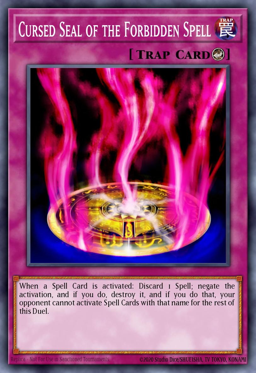 Cursed Seal of the Forbidden Spell CP05-EN019 – Champion Pack: Game Five