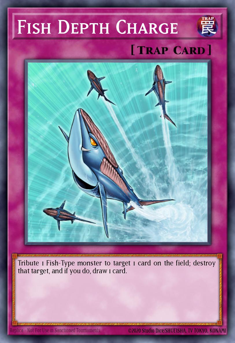 Fish Depth Charge SBC1-ENC19 – Speed Duel: Streets of Battle City