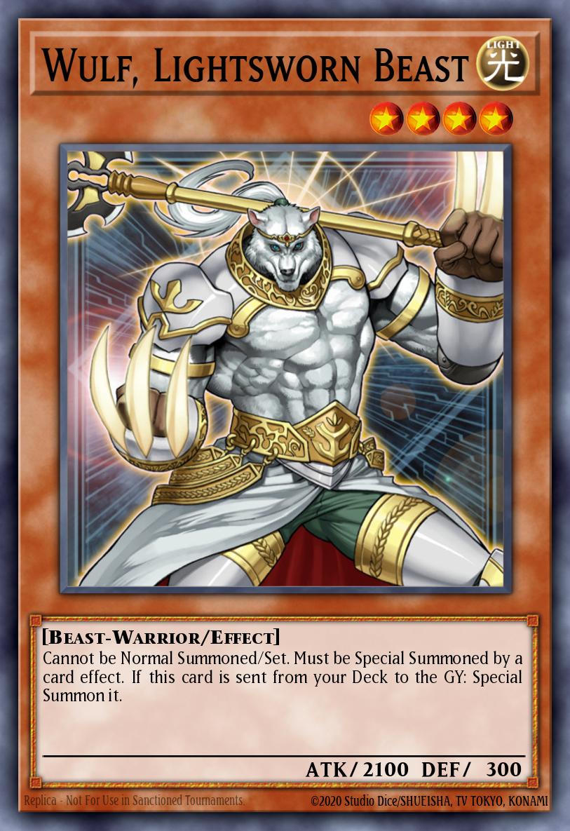 Wulf, Lightsworn Beast LCGX-EN248 – Legendary Collection 2: The Duel Academy Years Mega Pack