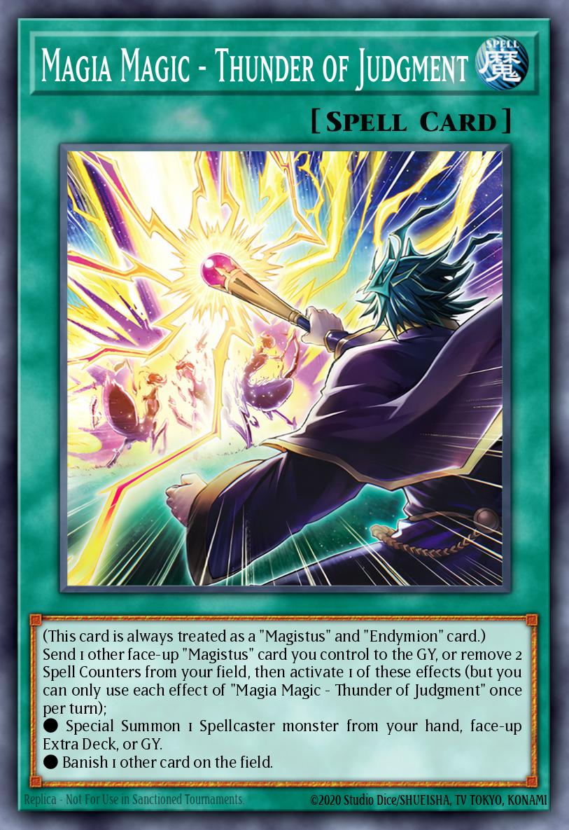 Magia Magic - Thunder of Judgment BLMM-EN047 – Battles of Legend: Monster Mayhem
