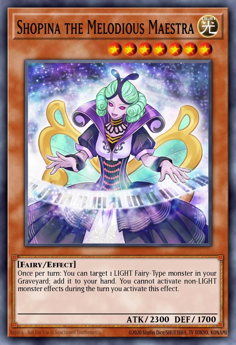 Shopina the Melodious Maestra OP26-EN016 – OTS Tournament Pack 26
