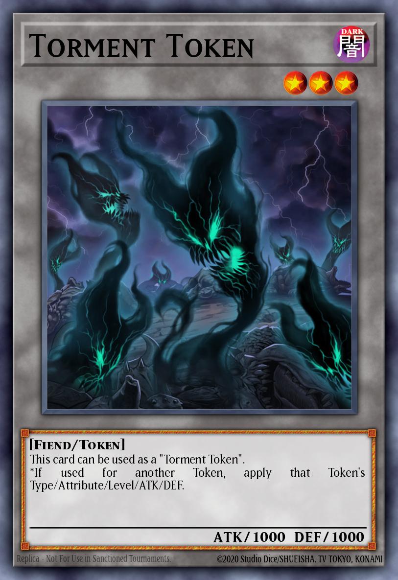 Torment Token SR06-ENTKN – Structure Deck: Lair of Darkness