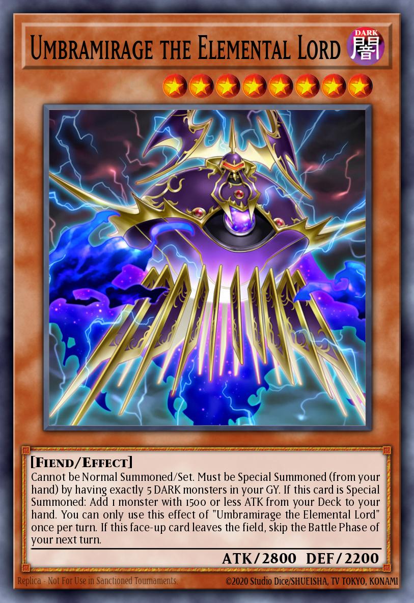 Umbramirage the Elemental Lord CYHO-EN019 – Cybernetic Horizon