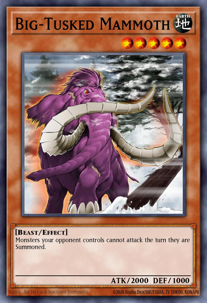 Big-Tusked Mammoth BPW2-EN013 – War of the Giants: Round 2