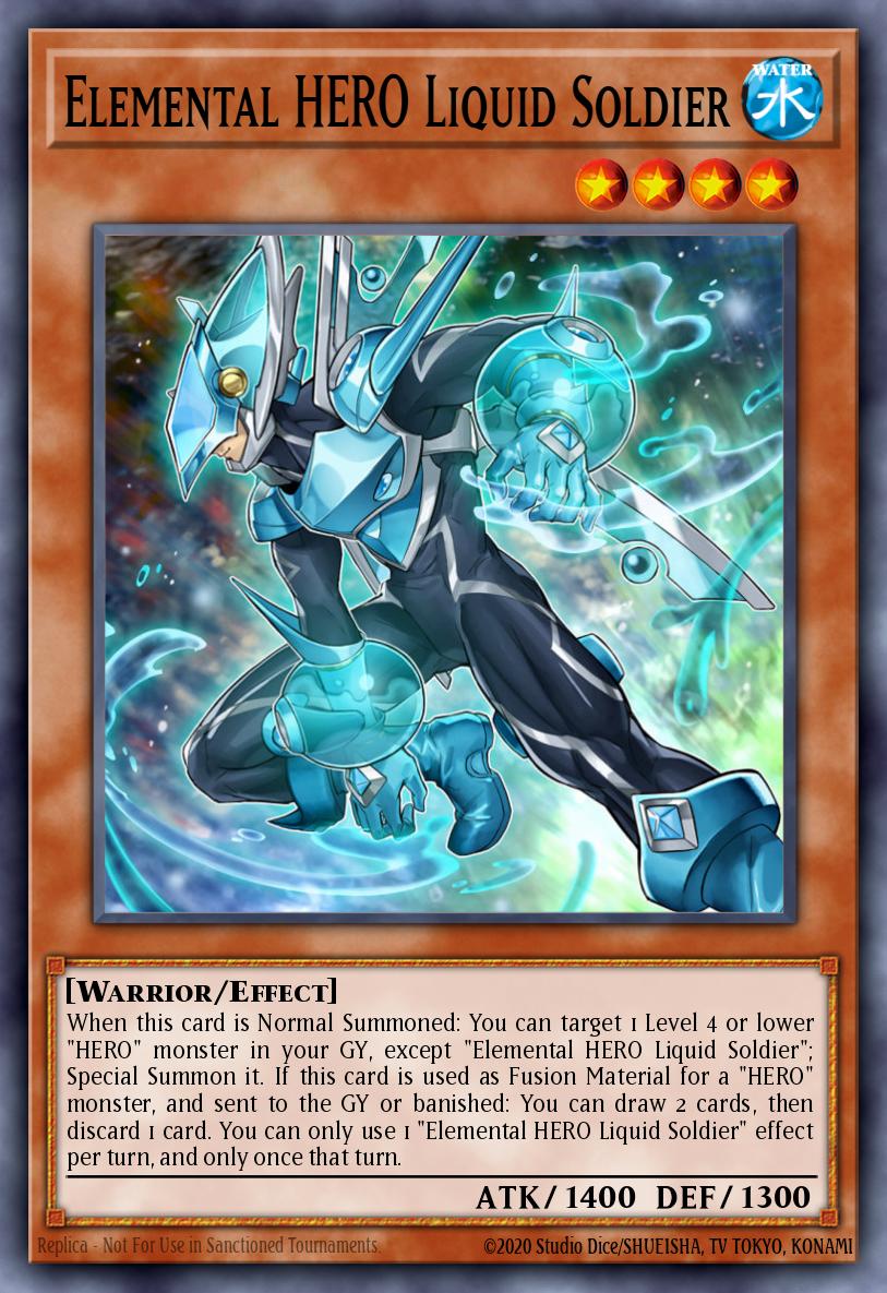 Elemental HERO Liquid Soldier MAMO-EN047 – Magnificent Monsters