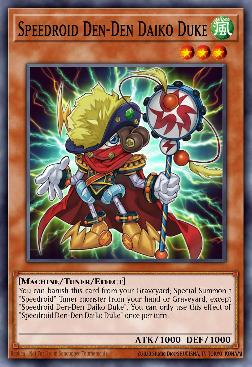 Speedroid Den-Den Daiko Duke LAVD-ENS07 – Legendary Arc-V Decks