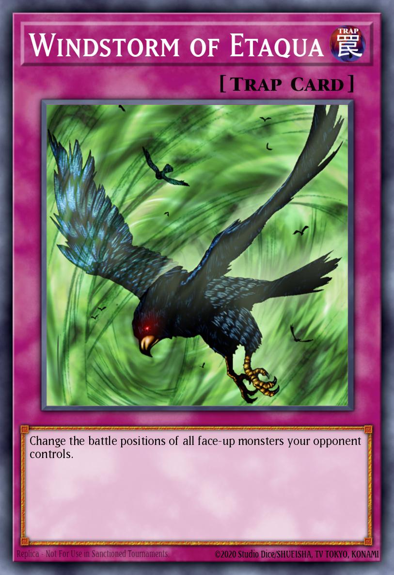Windstorm of Etaqua PCY-001 – Yu-Gi-Oh! Power of Chaos: Yugi the Destiny promotional cards