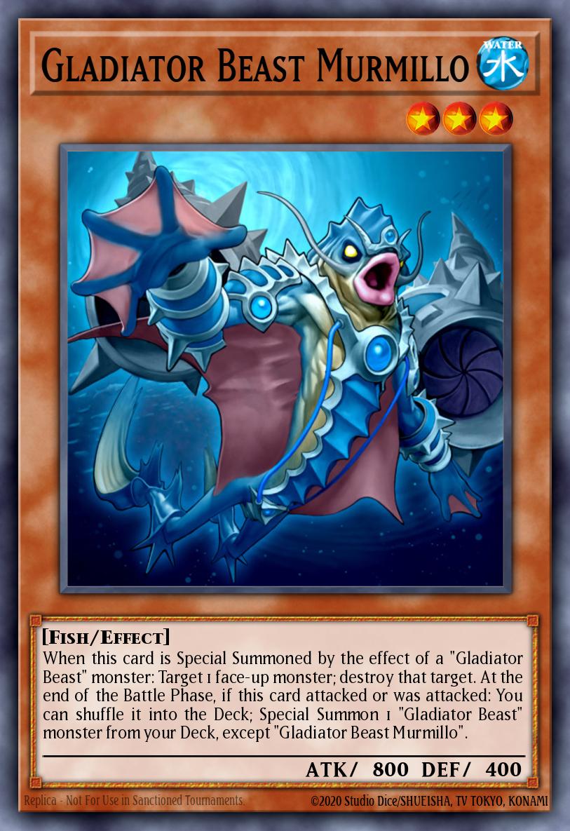 Gladiator Beast Murmillo TU01-EN015 – Turbo Pack: Booster One