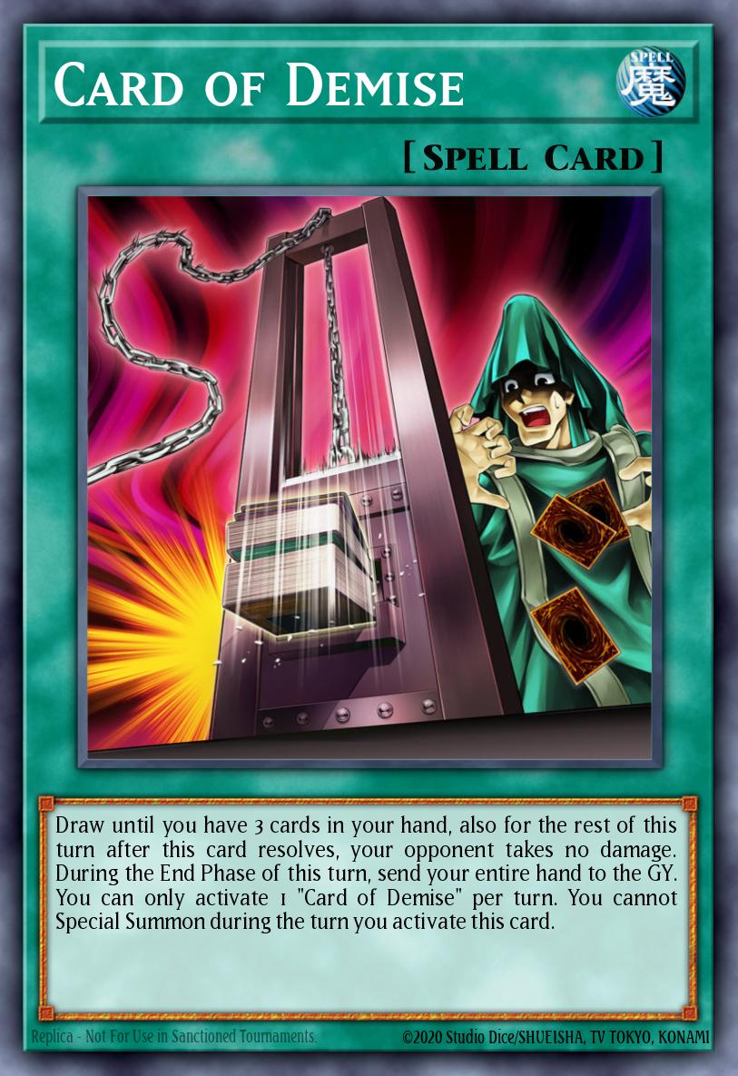 Card of Demise RA03-EN265 – Quarter Century Bonanza