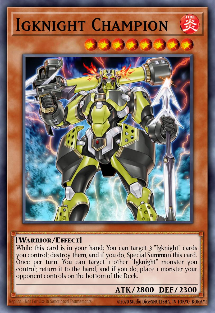 Igknight Champion CORE-EN033 – Clash of Rebellions