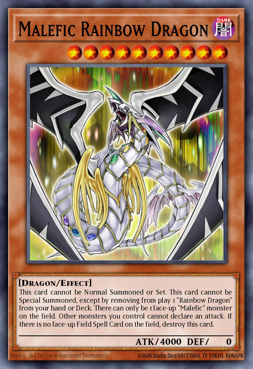Malefic Rainbow Dragon YMP1-EN005 – Yu-Gi-Oh! 3D Bonds Beyond Time Movie Pack