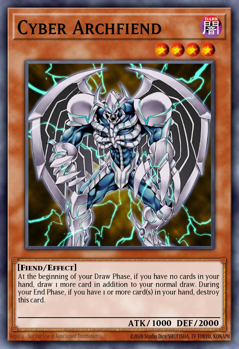 Cyber Archfiend DR04-EN019 – Dark Revelation Volume 4