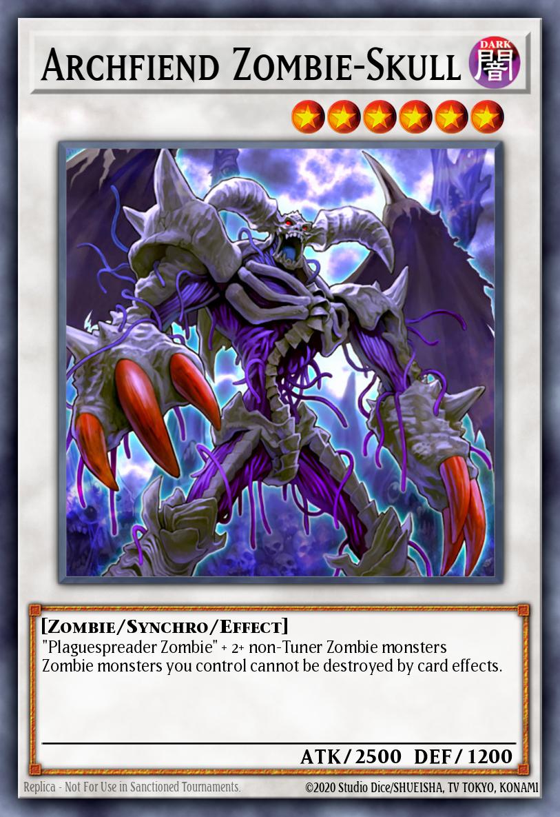 Archfiend Zombie-Skull BLLR-EN058 – Battles of Legend: Light's Revenge