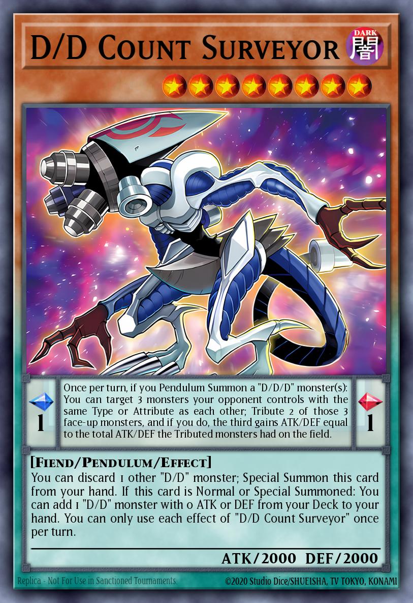 D/D Count Surveyor RA05-EN034 – Rarity Collection 5