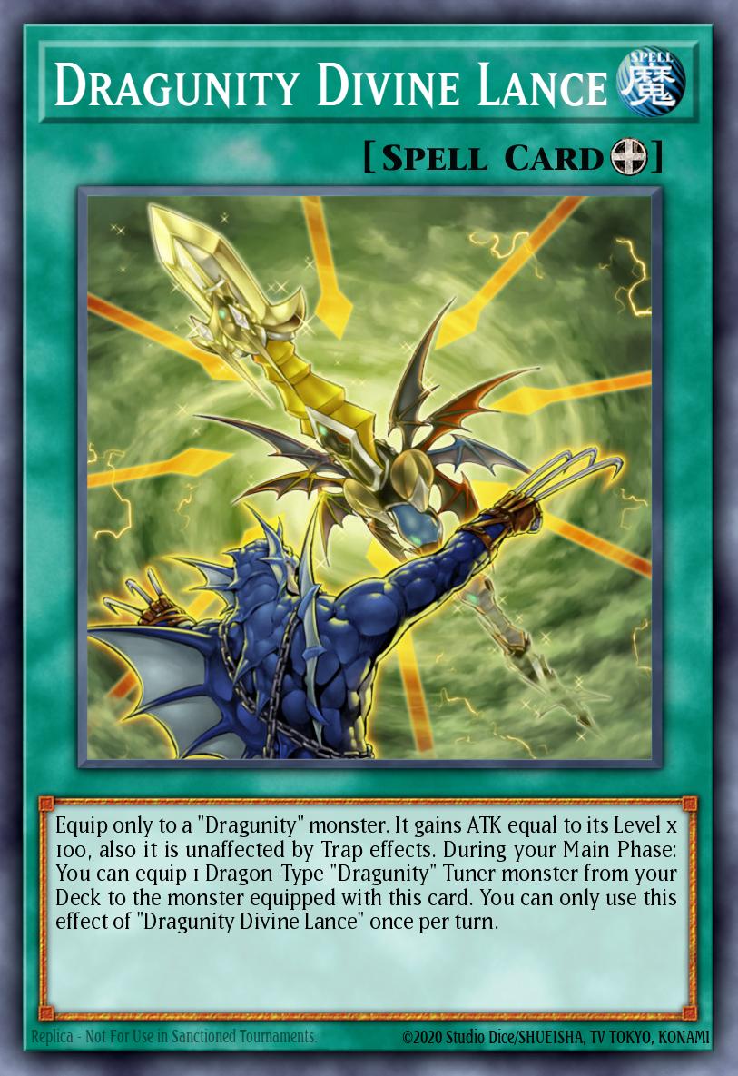 Dragunity Divine Lance BLGG-EN113 – Battles of Legend: Glorious Gallery