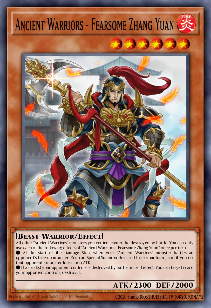 Ancient Warriors - Fearsome Zhang Yuan ETCO-EN021 – Eternity Code