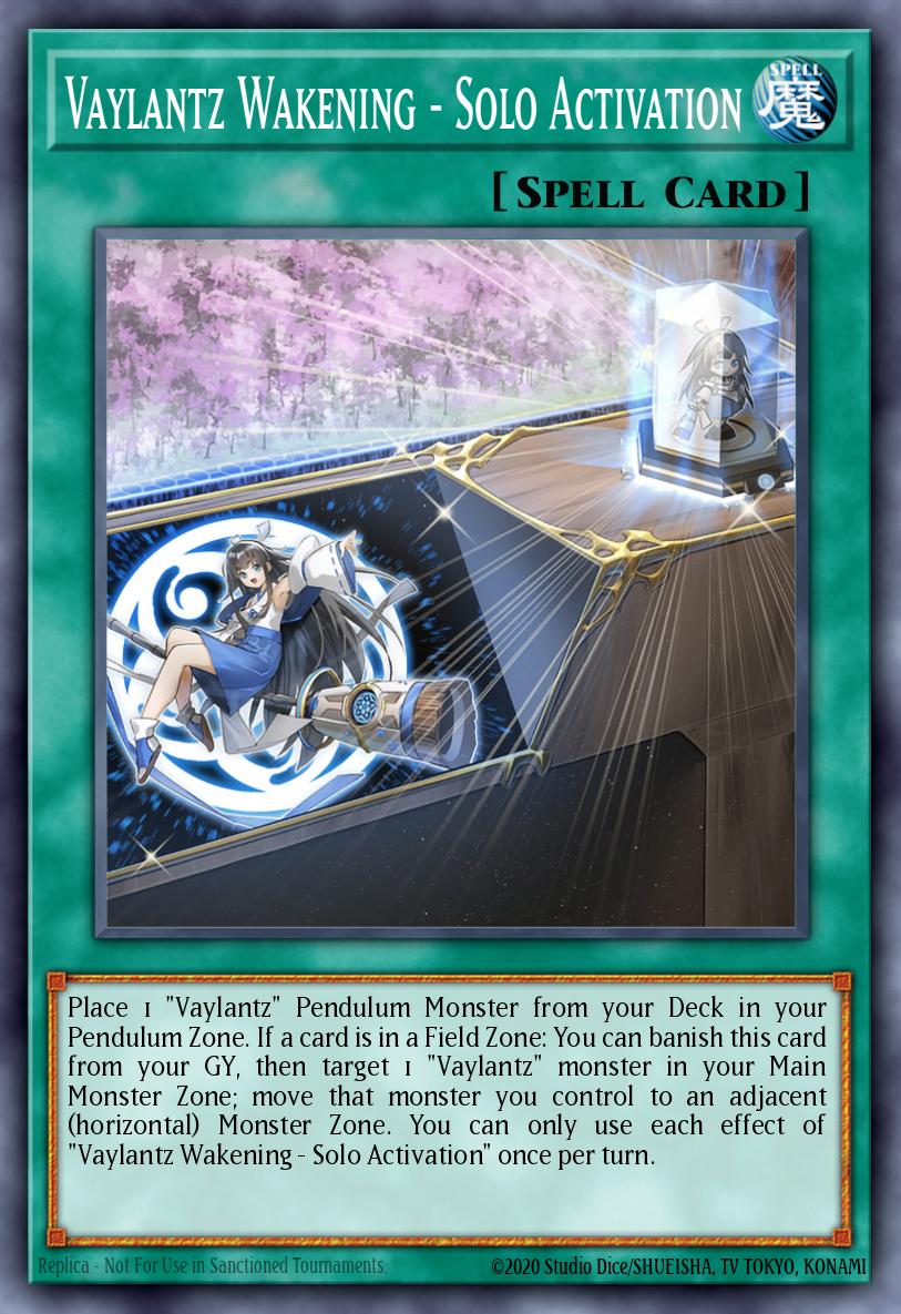 Vaylantz Wakening - Solo Activation DABL-EN068 – Darkwing Blast