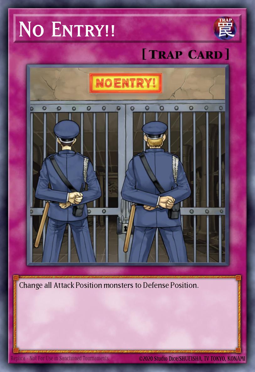 No Entry!! DEM1-EN020 – Demo Pack