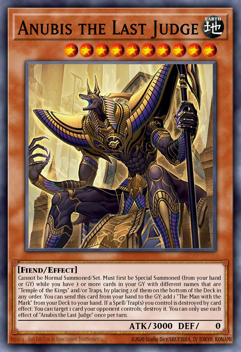 Anubis the Last Judge MZTM-EN003 – Maze of the Master