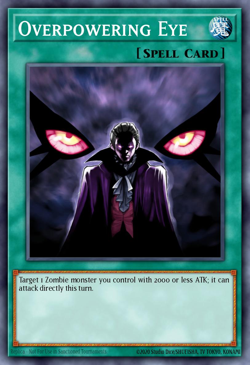 Overpowering Eye SR07-EN026 – Structure Deck: Zombie Horde