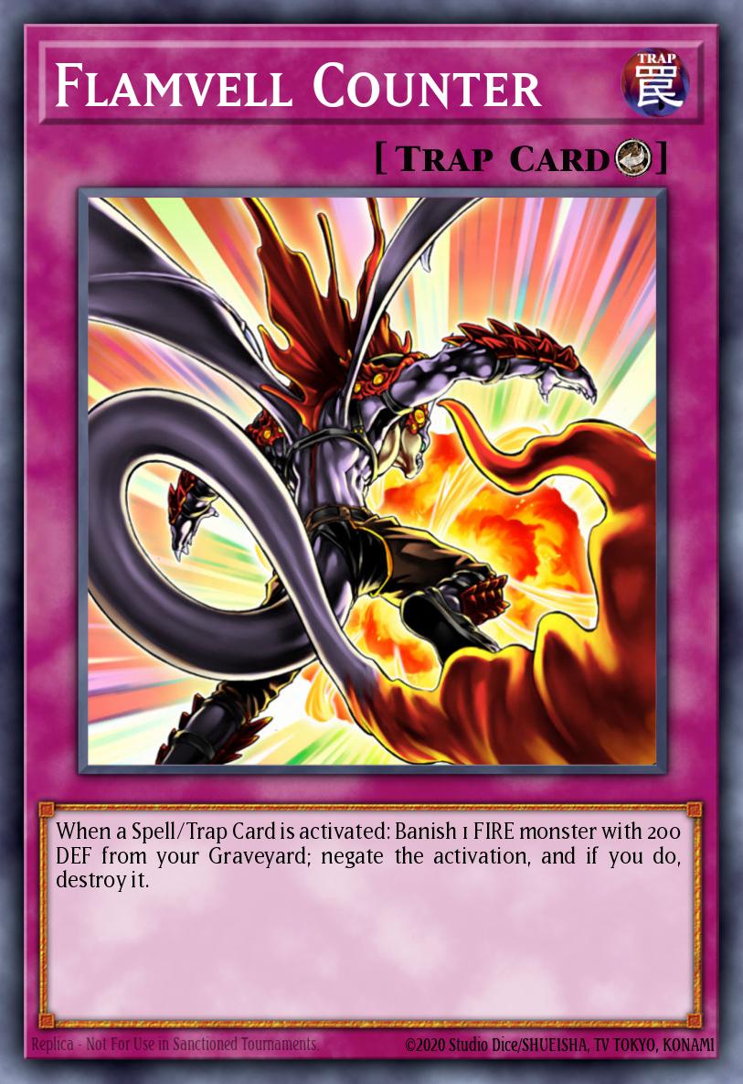 Flamvell Counter SDOK-EN032 – Onslaught of the Fire Kings Structure Deck