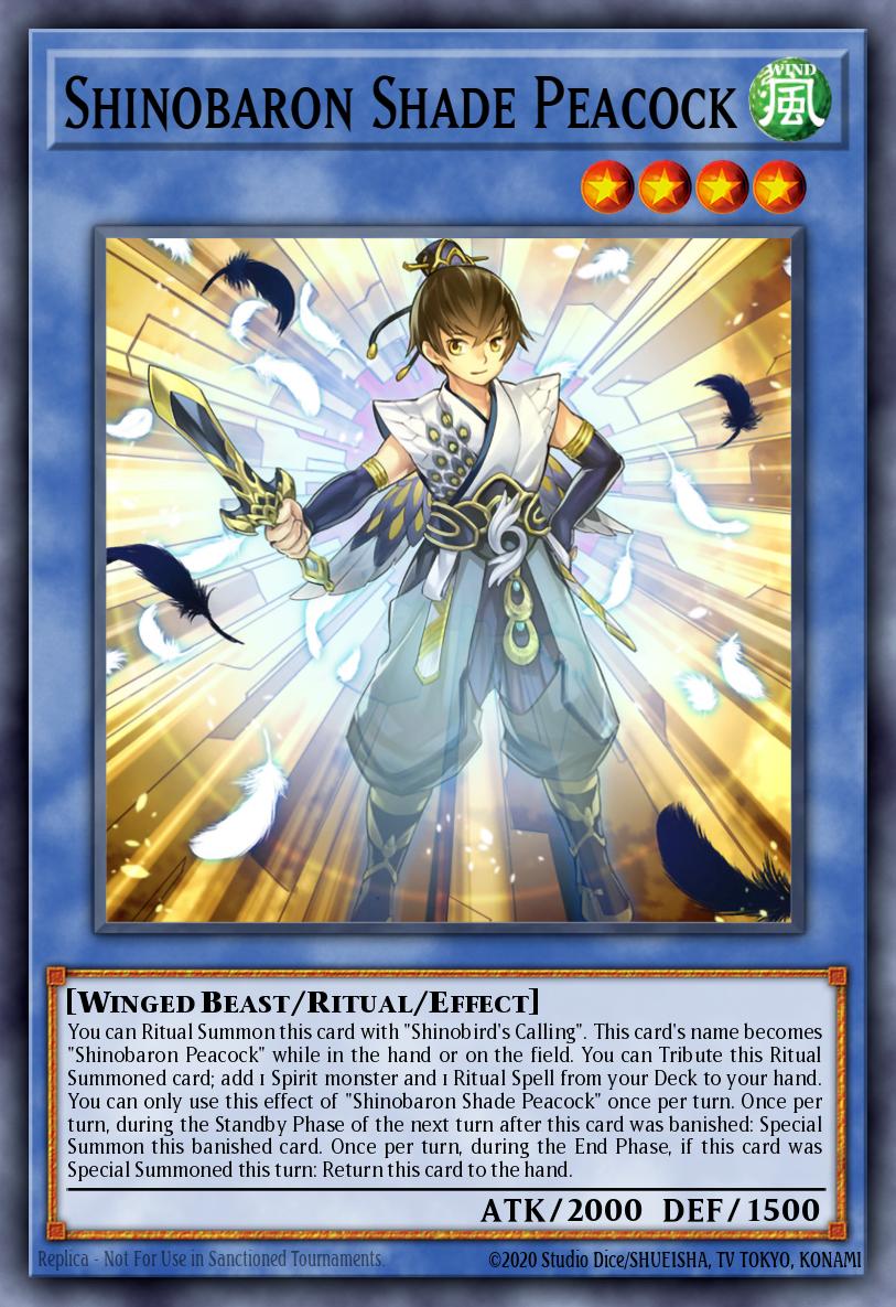 Shinobaron Shade Peacock AGOV-EN029 – Age of Overlord