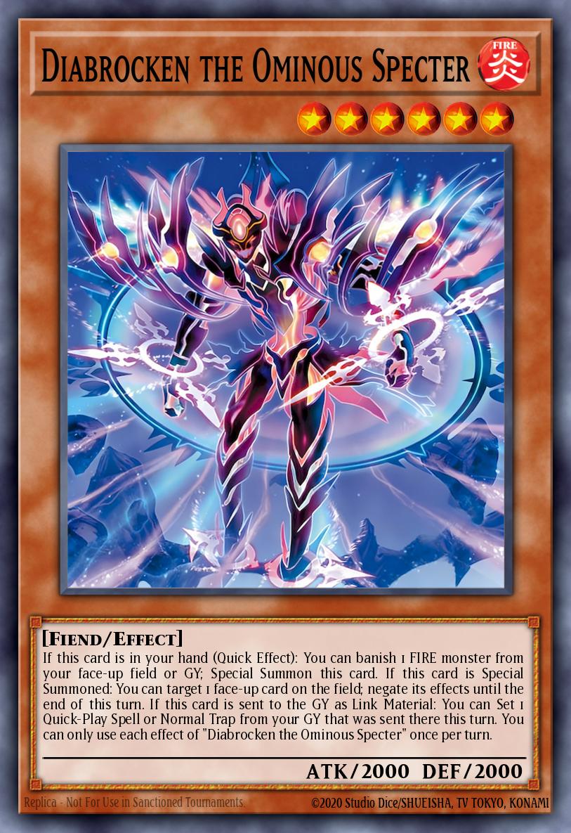 Diabrocken the Ominous Specter BLZD-EN025 – Blazing Dominion