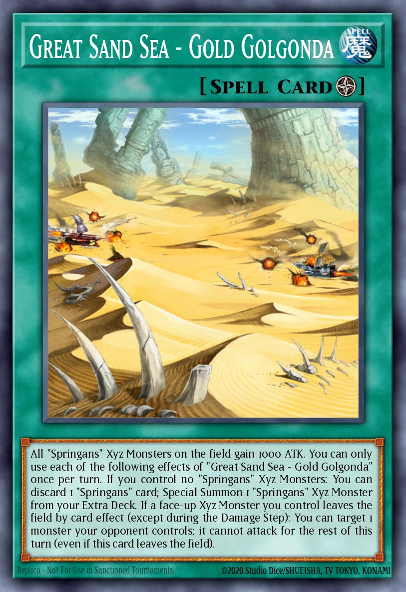 Great Sand Sea - Gold Golgonda BLVO-EN055 – Blazing Vortex