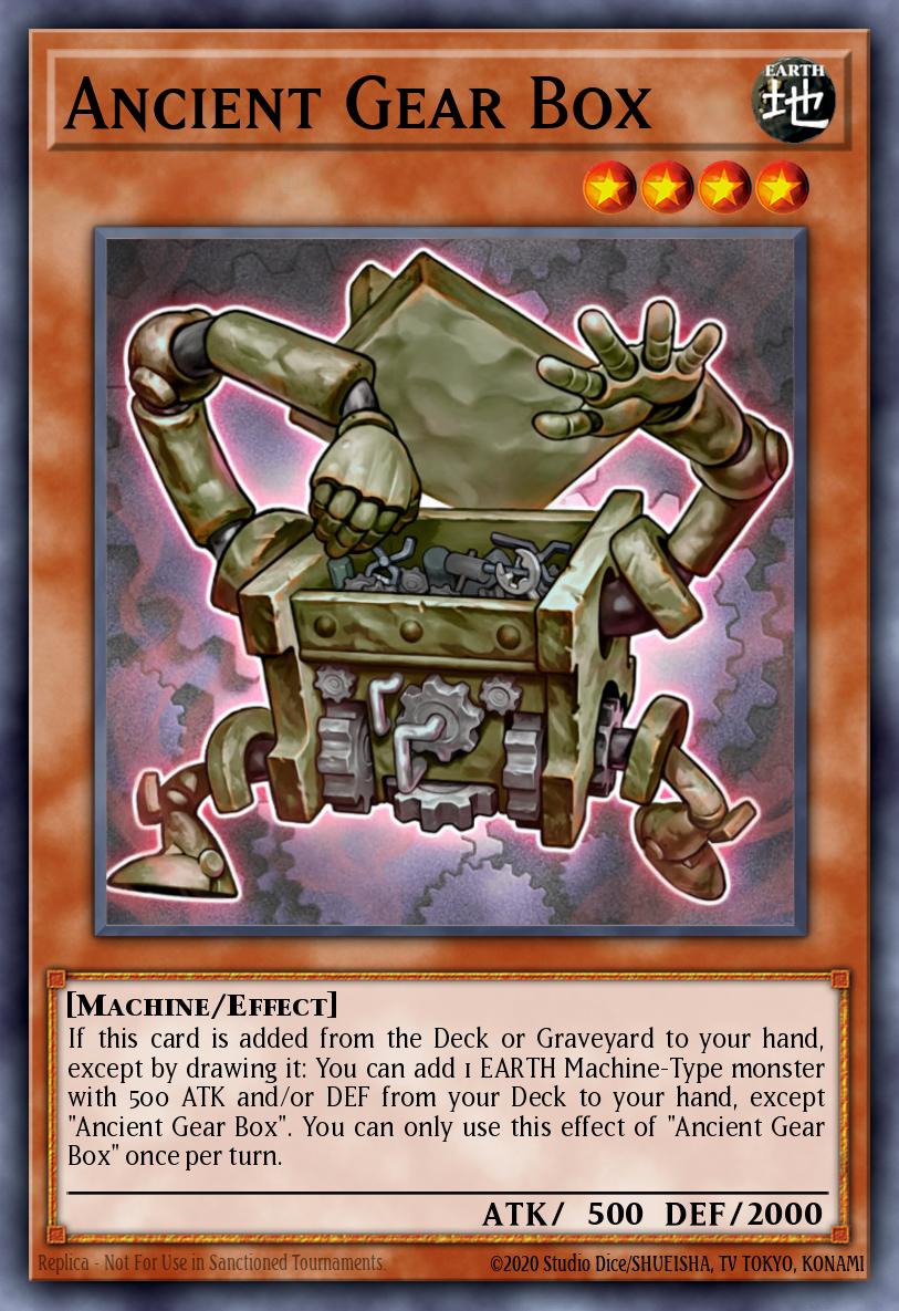 Ancient Gear Box SR03-EN011 – Machine Reactor Structure Deck