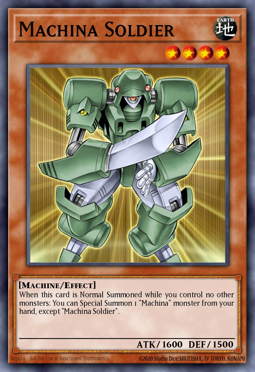 Machina Soldier SDMM-EN006 – Machina Mayhem Structure Deck