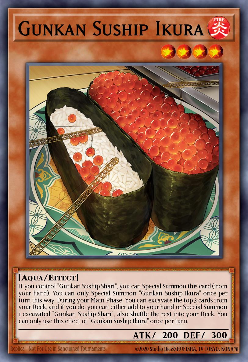 Gunkan Suship Ikura MP22-EN128 – 2022 Tin of the Pharaoh's Gods
