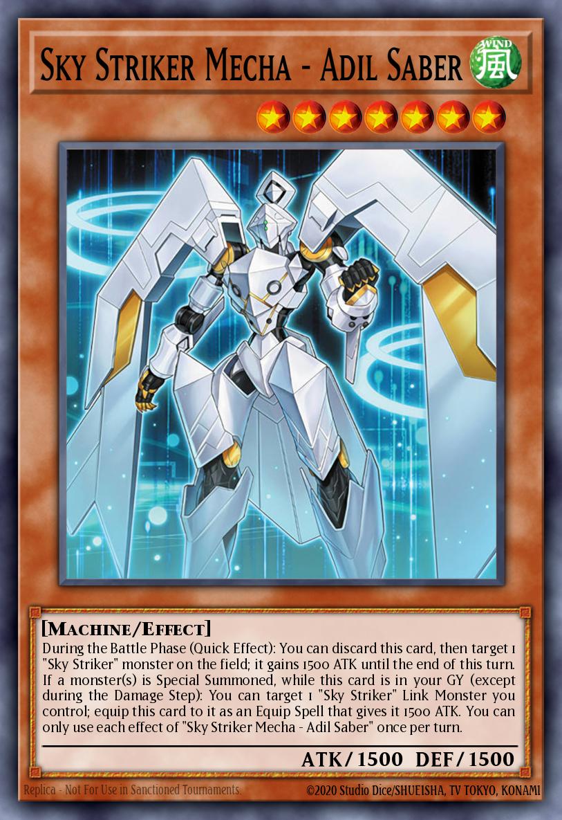 Sky Striker Mecha - Adil Saber L26D-ENS04 – Legendary Modern Decks 2026