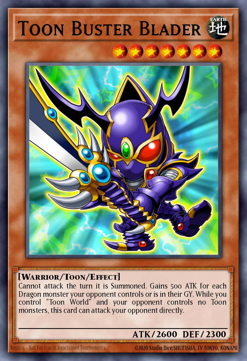 Toon Buster Blader SS04-ENB07 – Speed Duel Starter Decks: Match of the Millennium